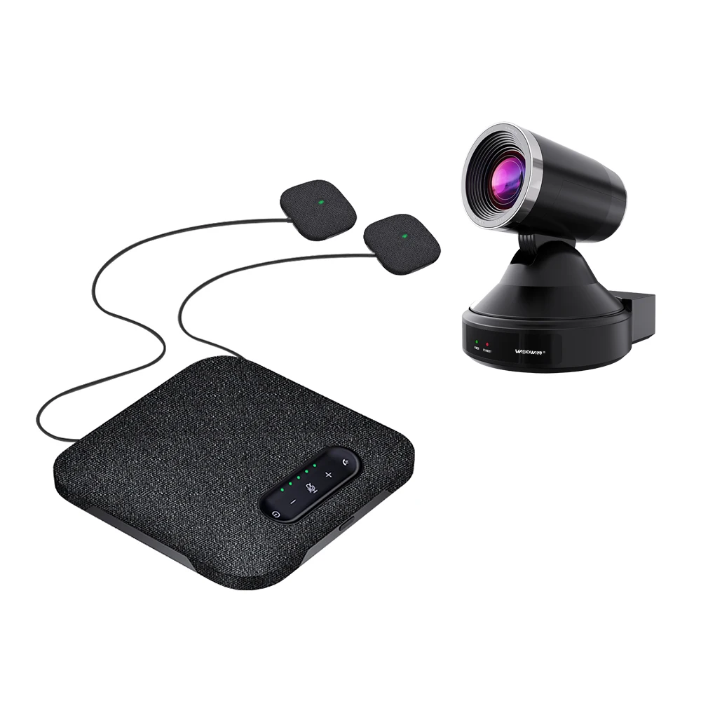Wired Usb Web Audio Conference Microphone System Wireless Omnidirectional Table Microphone Speaker for Meetting Room