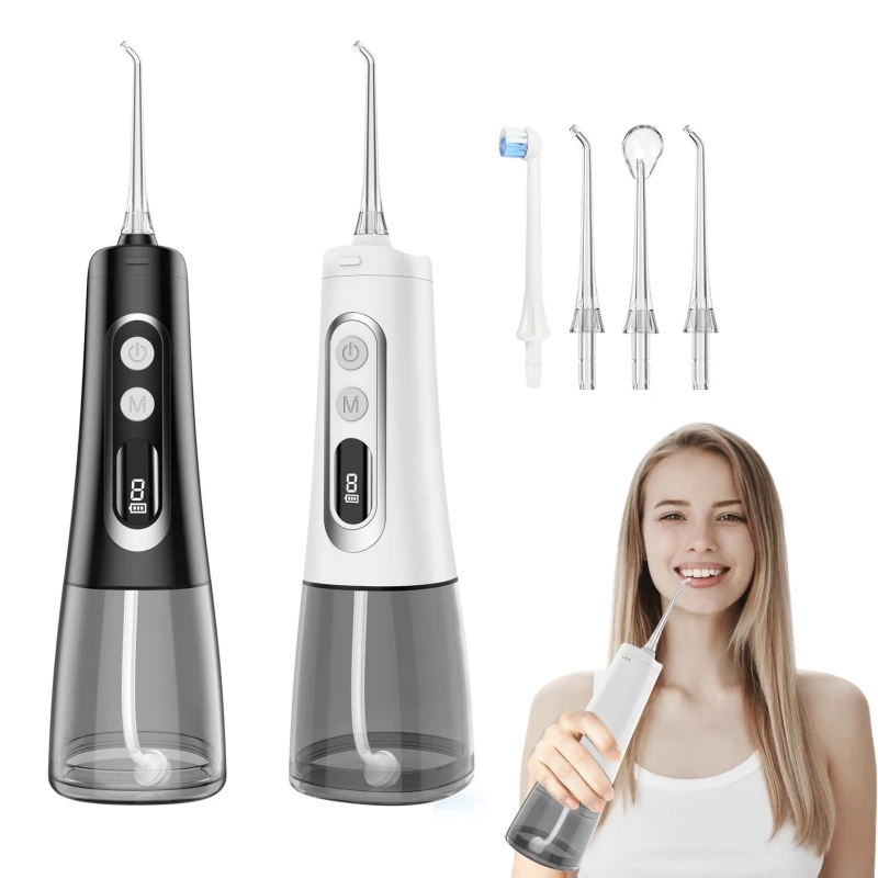 

Water Flosser Oral Irrigator Hot Selling Smart Automatic Custom Logo Private Label Cordless Braces Floss