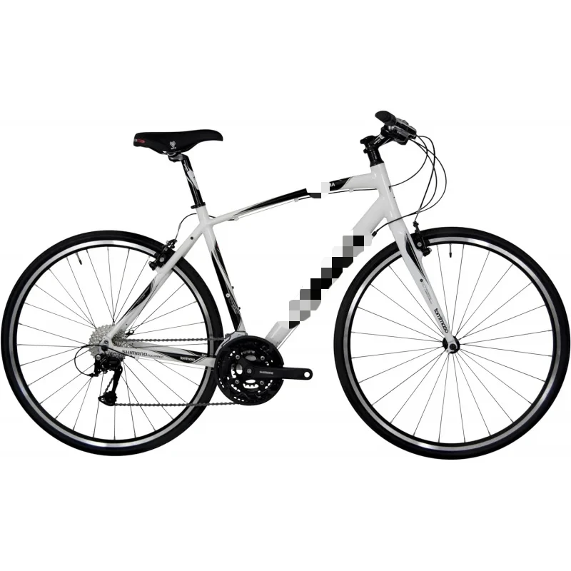 AQTommaso The Shape Lightweight Comfortable Hybrid Bikes.Fitness Bike.Black.White