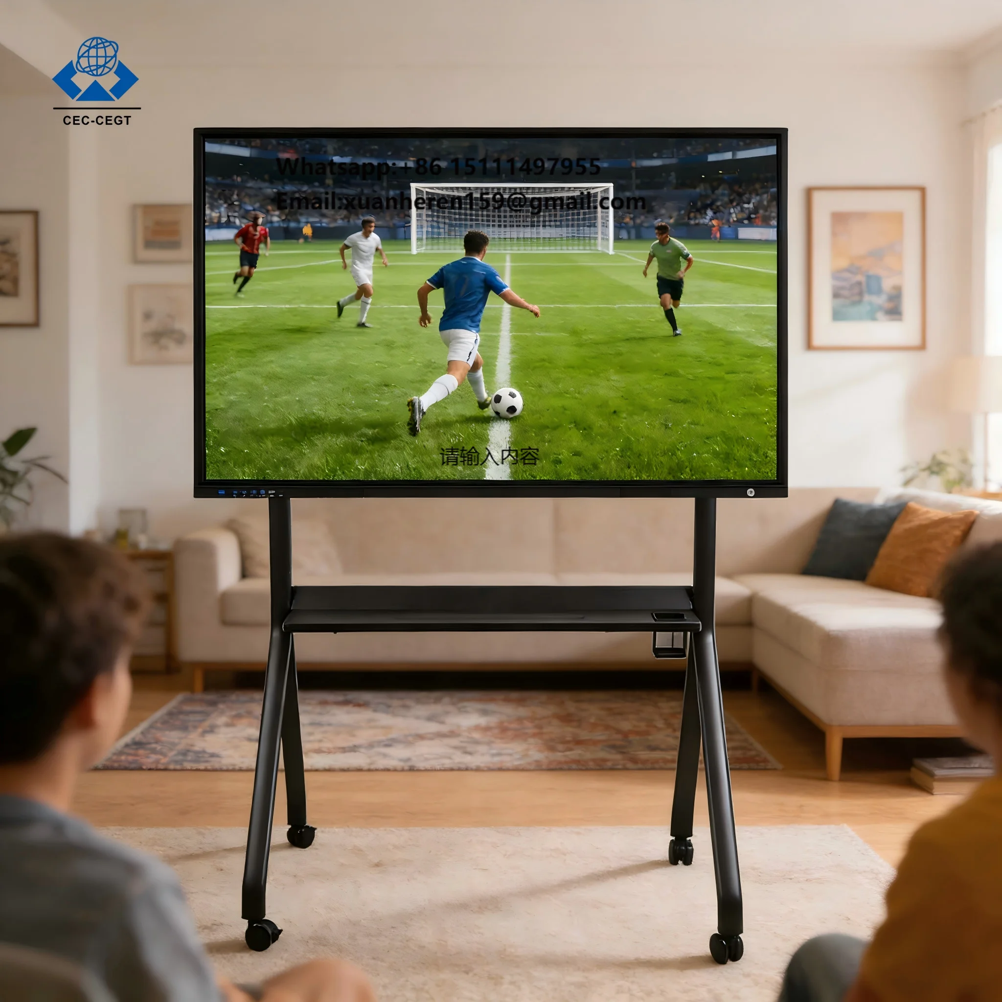

Factory Direct ZDHQ 75/85/86/98 Inch 4K Multi-functional Smart Interactive Board for Football Field Training Digital Flat Panel