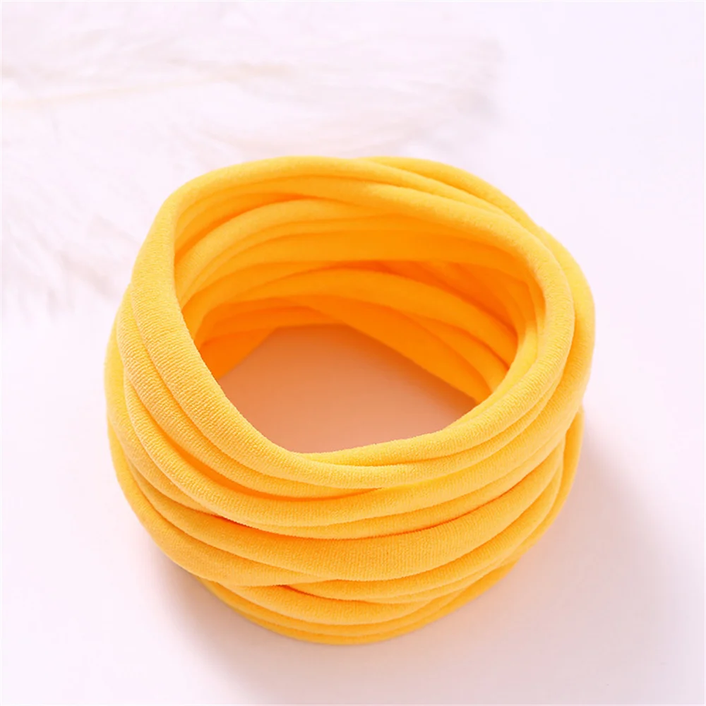 Seamless Children Headbands Nylon Elastic Handmade DIY Baby Headband European American Style Princess Hair Accessories Wholesale