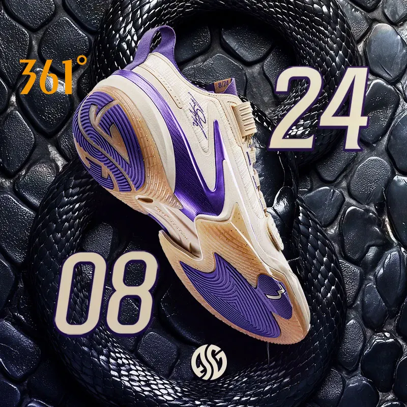 361 Degrees AG 5 Men Basketball Sport Shoes New Full Package Cushioning Rebound Wear-resistant Anti-slip Male Sneakers 672441124