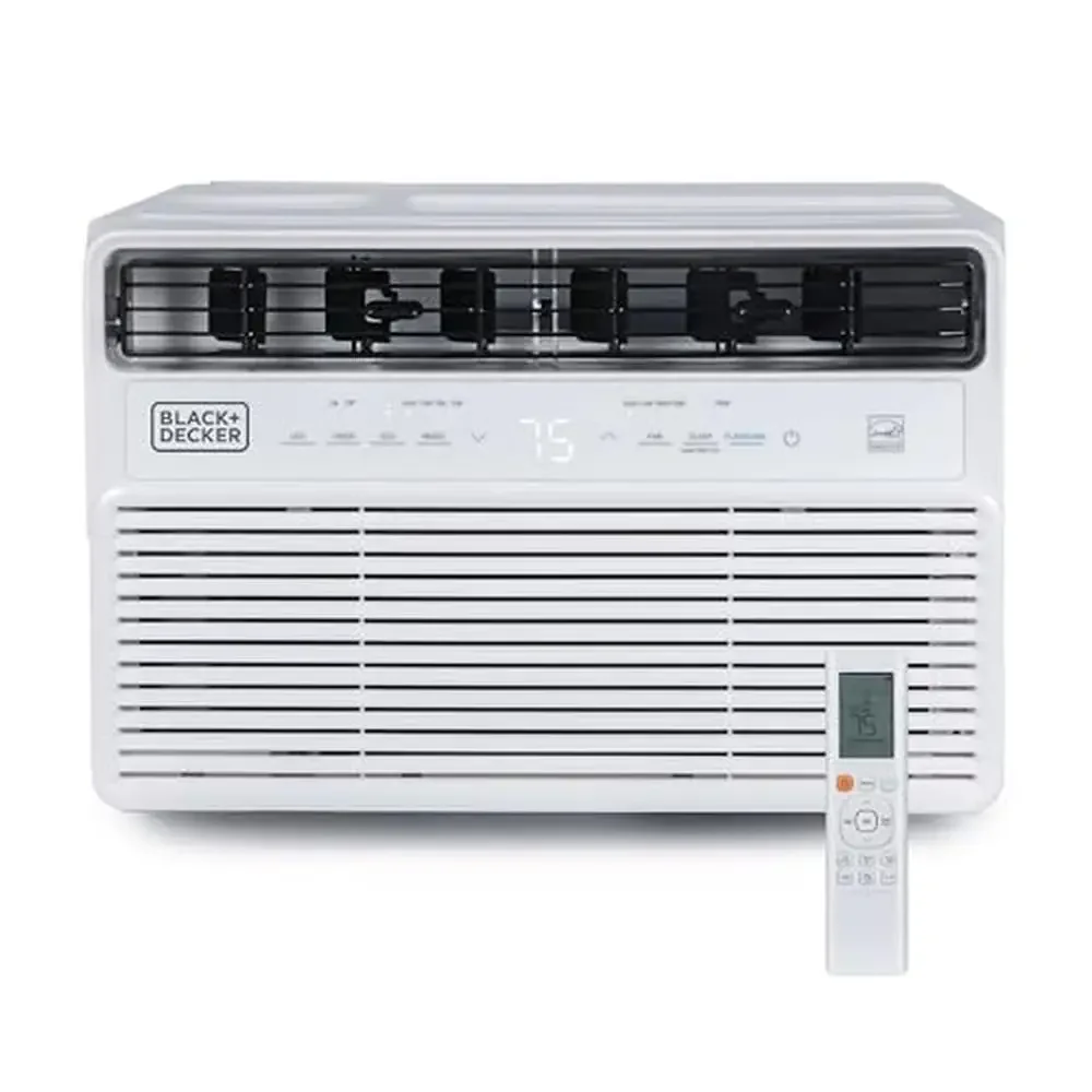 8,000 BTU Inverter Window Air Conditioner Rooms Up To 350 Sq. Ft. ENERGY STAR Rated Remote Control Easy Installation FlashCool