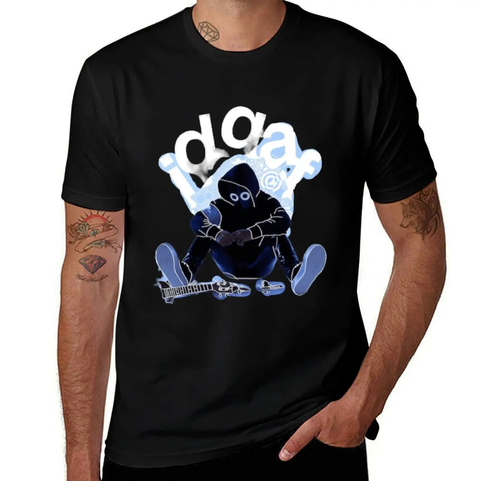 BOYWITHUKE TOXIC T-Shirt Comfortable Basic Crew Neck Tee