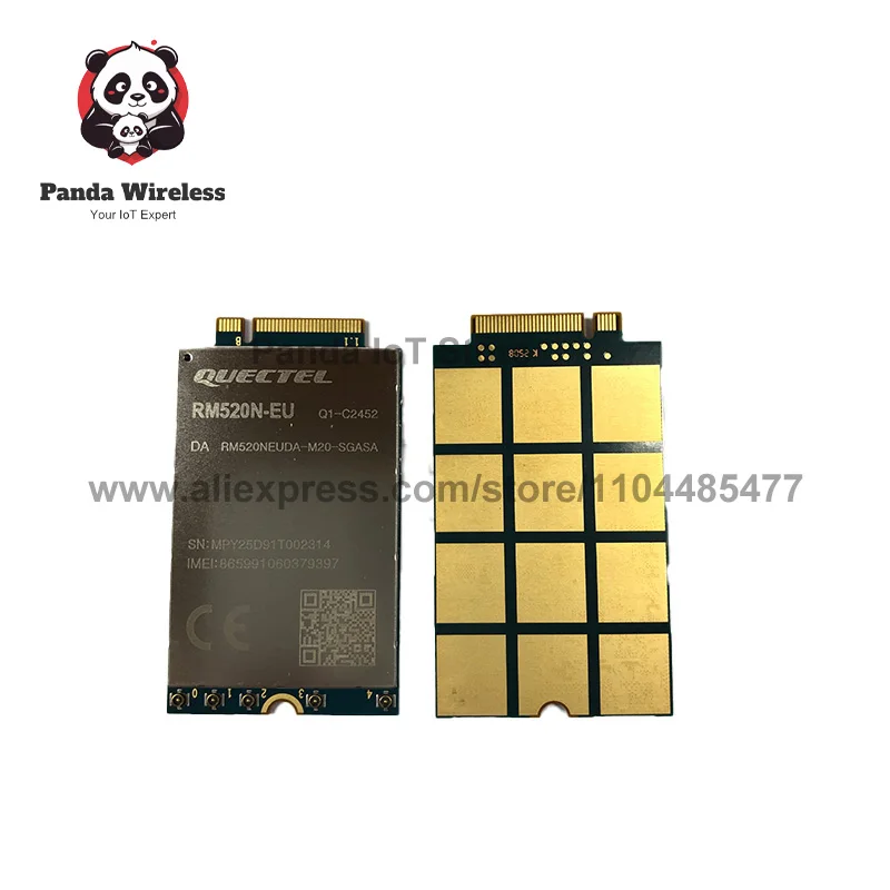 Quectel RM520N-EU M.2 5G NR Sub-6GHz IoT Wireless Module New RM520NEUDA-M20-SGASA for Broadband Connectivity