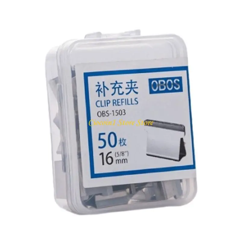 A3PC Multifunctional File Clamp Dispenser Handheld Paper Clamp Dispenser Paper Clamp