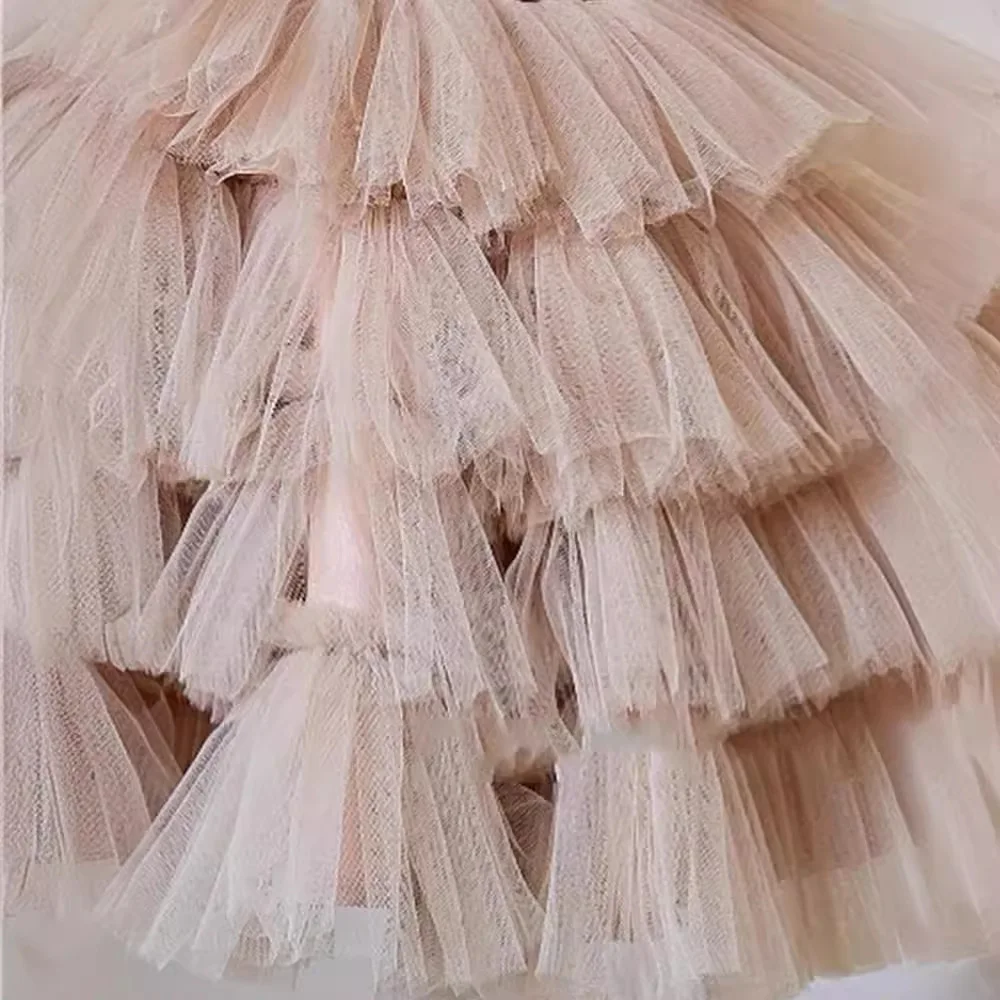 Luxurious Women\'s Evening Dresses for Girls From 8 to 12 Years Old Wedding Guest Dress for Kids Girl Children Clothes Girl Party