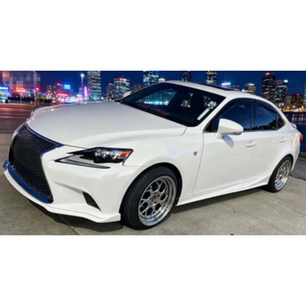 JXWANCF Carbon Fiber Side Skirts for Lexus IS250 IS350 F Sport 2013-2020 FRP Side Panel Extension Flaps Apron Car Accessories view 6