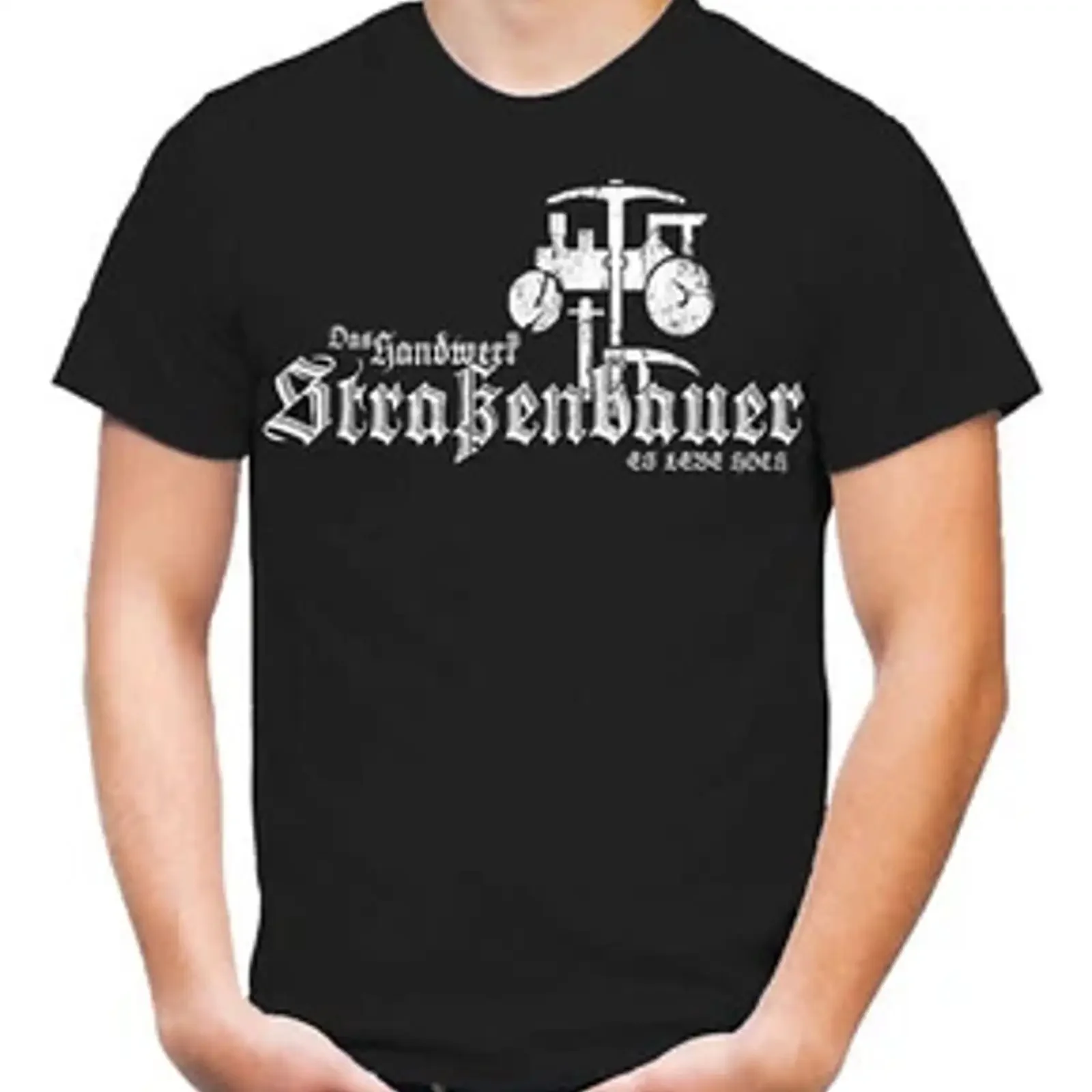 Road builder T shirt Construction Guild Craftsman Bricklayer Roofer M1 vintage Washed Top For Everyday Wear Casual Stretched