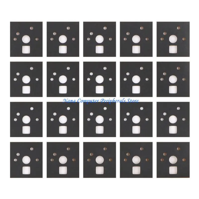 F68C Mechanical Keyboard Shaft Underpad Single Switch PORON EVA PE Material Shaft Pad
