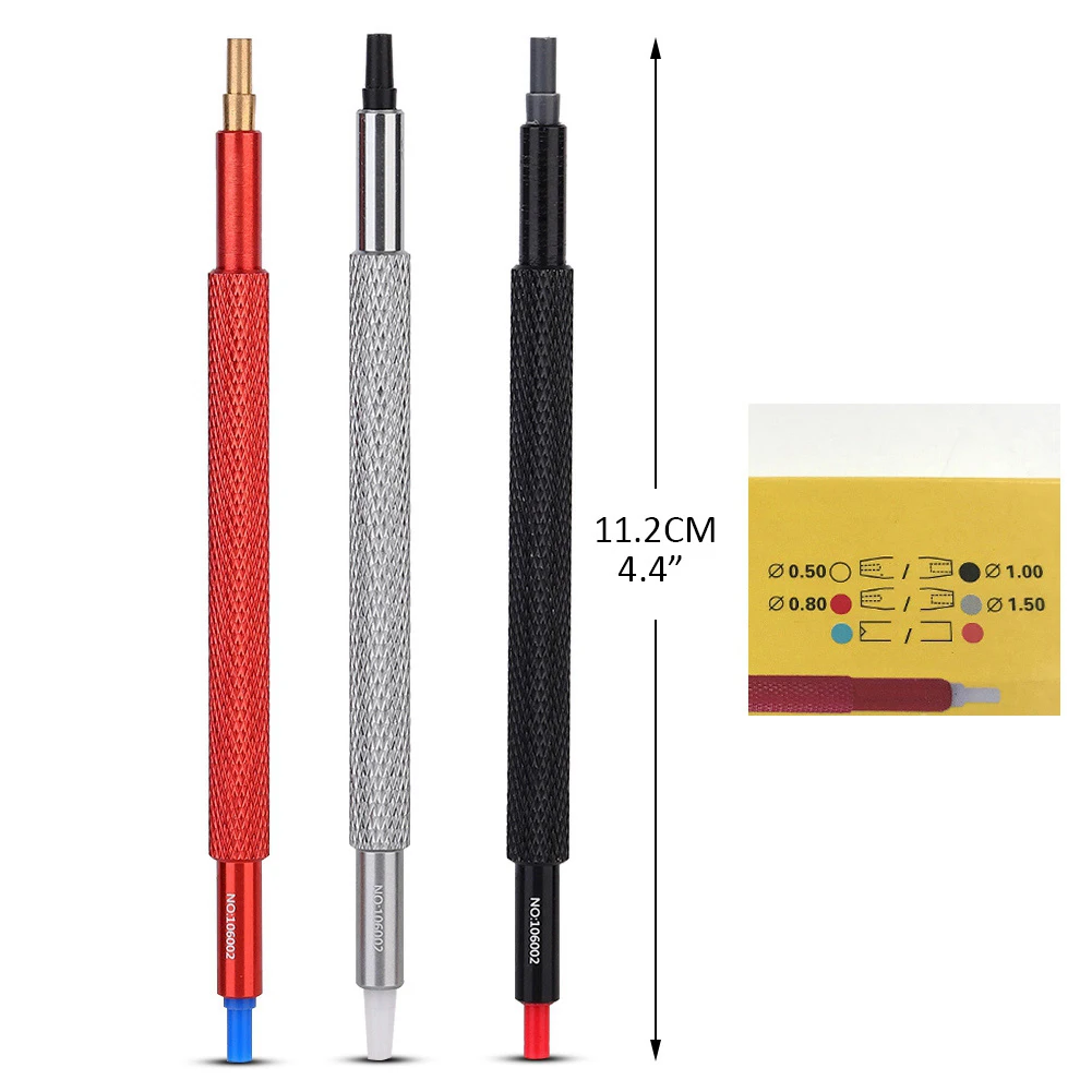 

AA91 3 Pieces / Watch Needle Press Accessories Kit Watch Manufacturing Tools Watch Repair Watch Pin Repair Tool