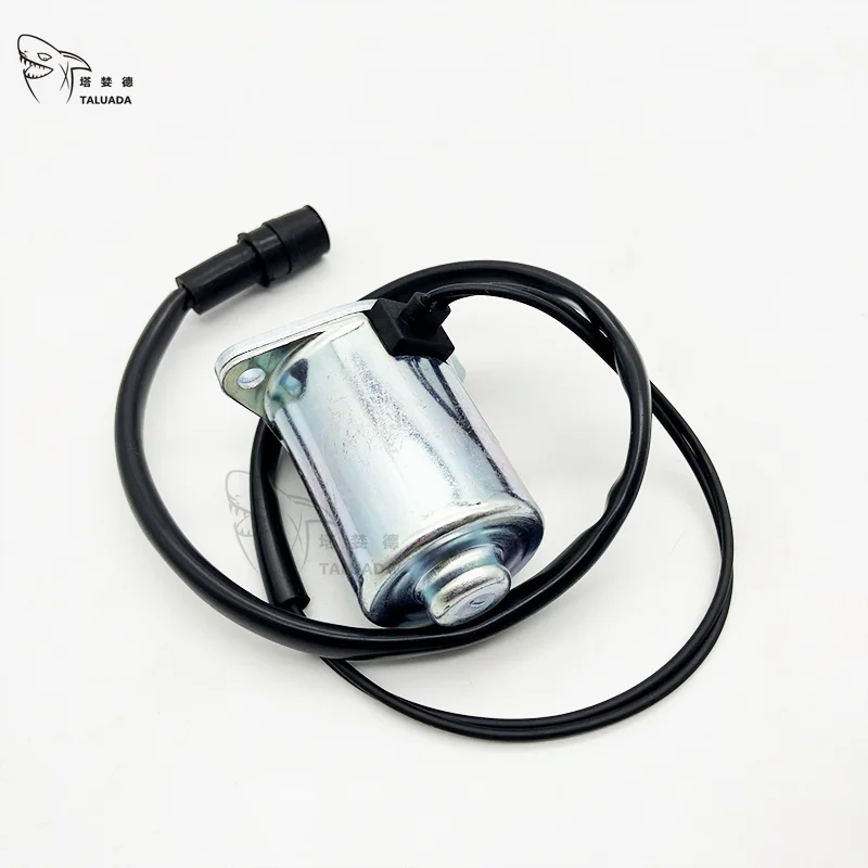 Para válvula solenoide rotativa Komatsu PC35MR válvula solenoide oscilante ASS'Y piezas de excavadora mecánica