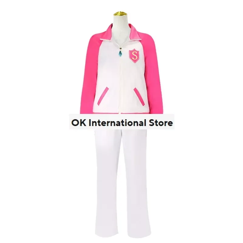 Nijino Yume Nanakura Koharu Sakuraba Sportswear Jacket Anime Cosplay Costume Set Season 1 Training School Uniform Team Uniforms image 2