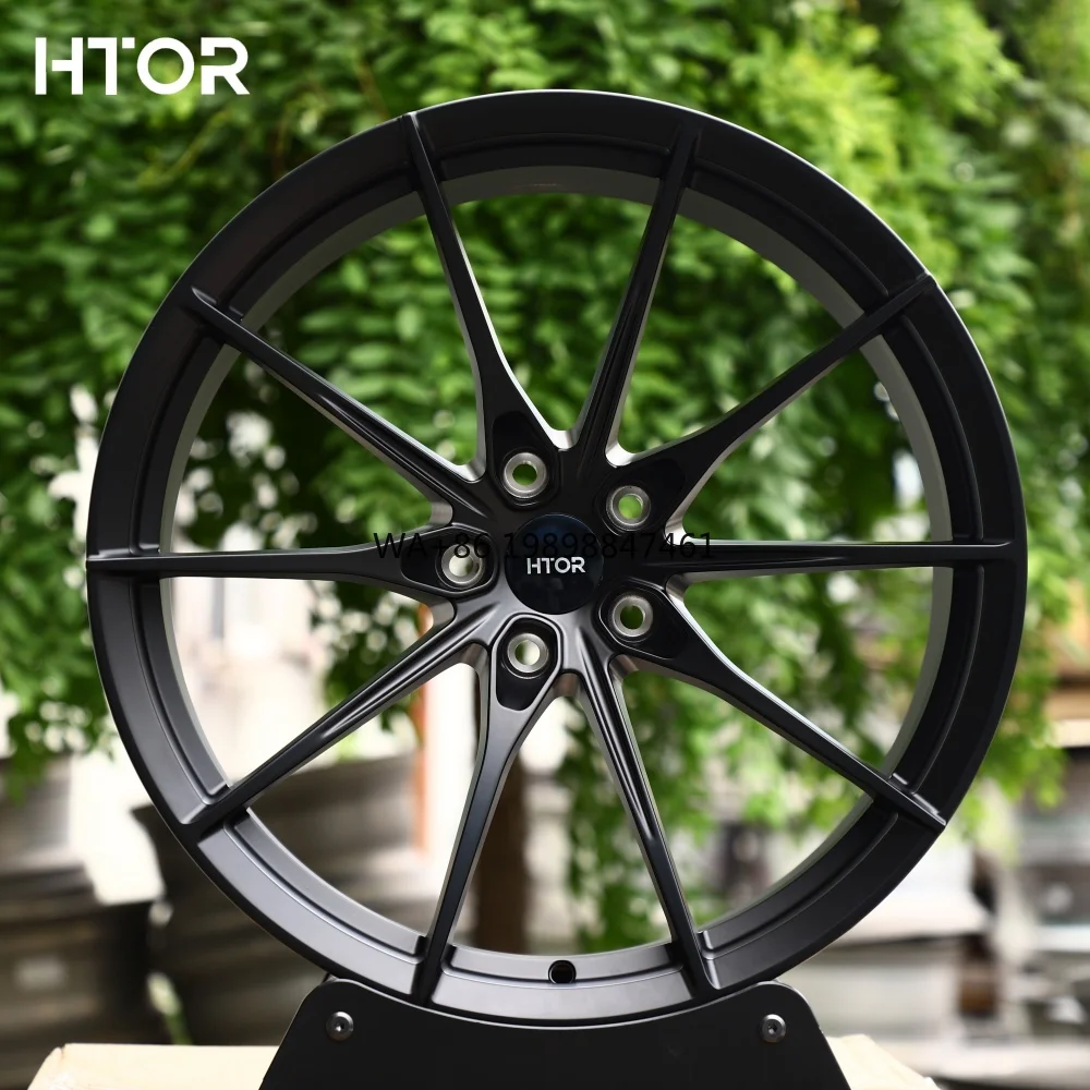 

Wholesale 17 18 19 20 21 22 Inch 5x114.3 5X112 5X120 Multi Spokes Black Forged Alloy Car Wheels for Sale