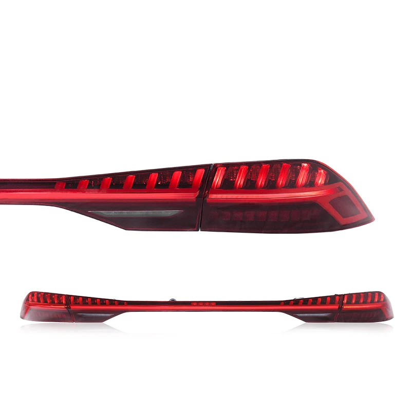 Upgrade LED Tail Light Assembly For Audi A7 2019-2026 With DRL Dynamic Turn Signal Projector Lens Plug And Play