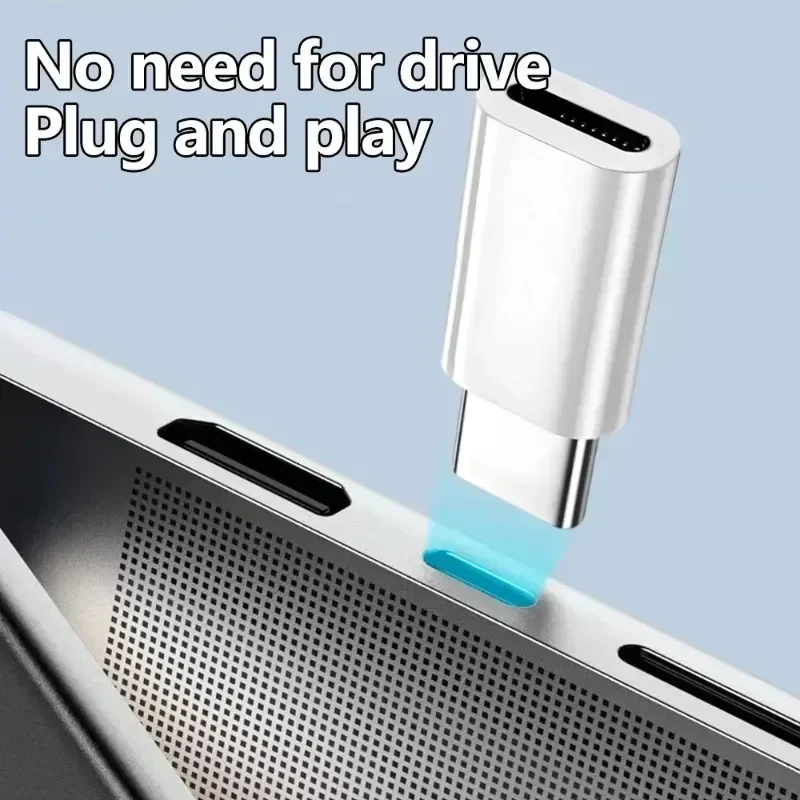 Lighting Female to USB C Male Adapter For iPhone 15 16 17 Series Samsung Z Flip 5 Fast Charging Data Converters IOS to Type C view 4