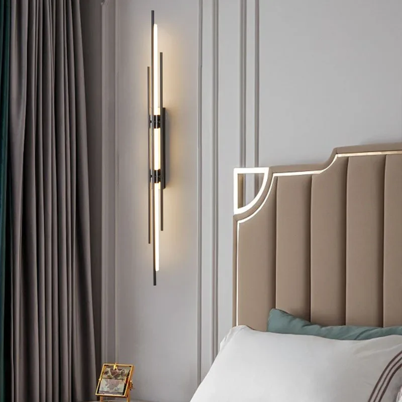 Modern LED Wall Lamp Aisle Sconce For Living Dining Room Bedroom Bedside Loft Staircase Corridor Home Decor Lighting Fixture