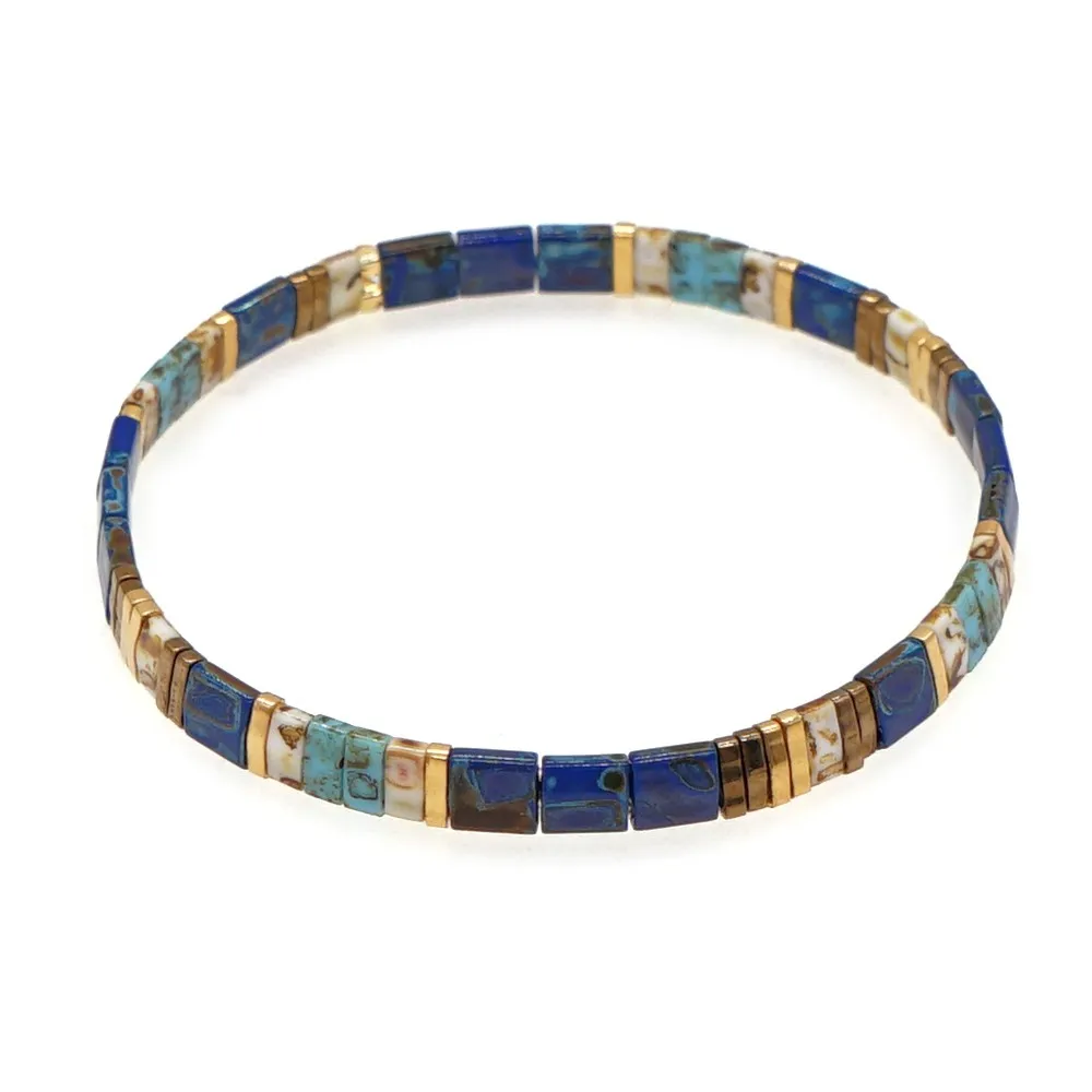 Go2boho Vintage Armband Voor Vrouwen Miyuki Tila Kralen Armbanden Boho Pulseras Sample Sieraden Vrienden Beste Cadeau Sieraden