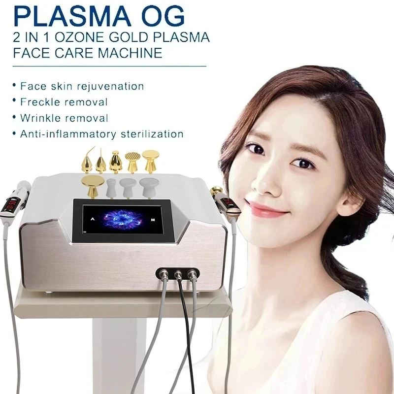 Profession elle 2 in 1 Plasma Ozon Dusch maschine Akne entfernen Augenlid Lifting Flecken Maulwurf