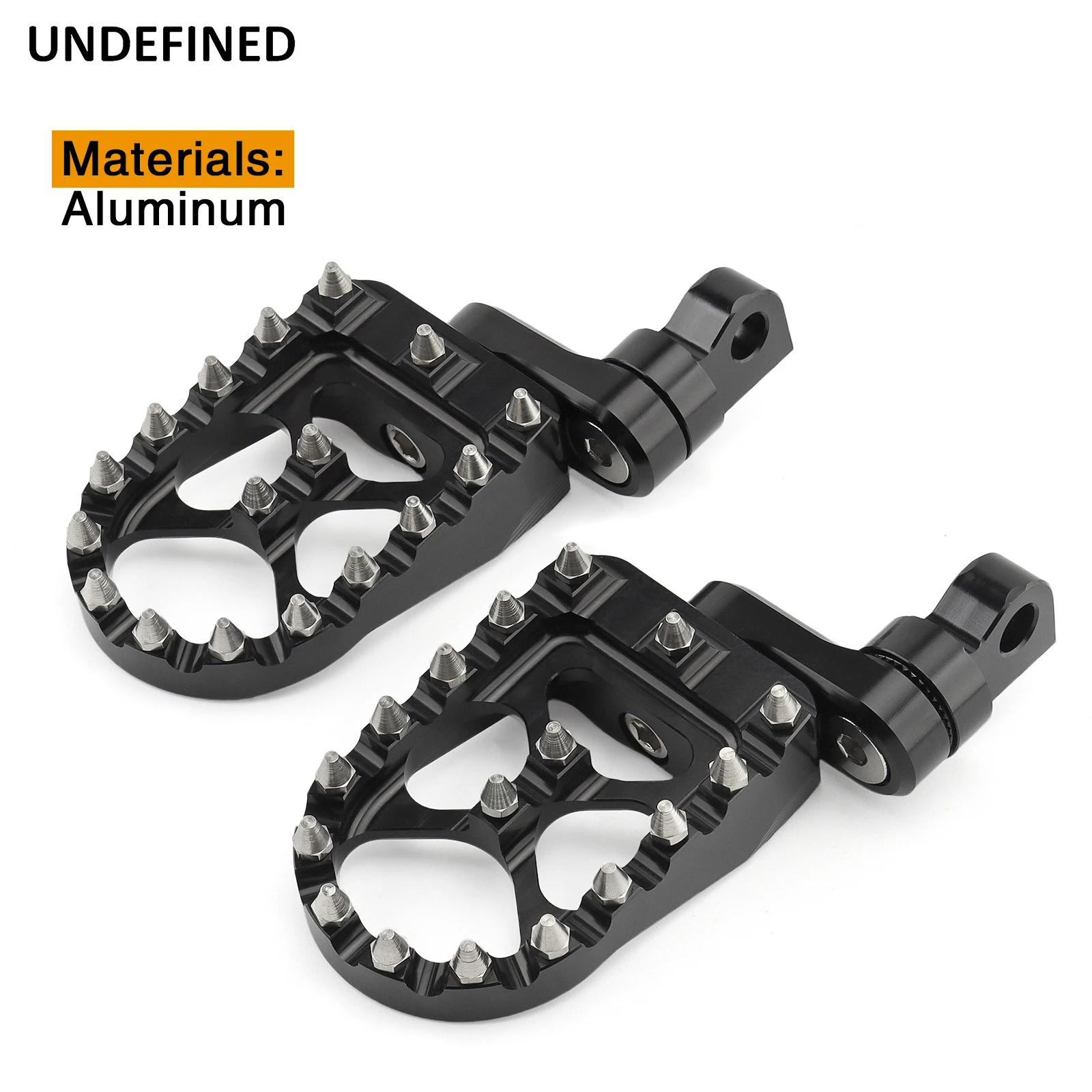 Motorcycle MX Foot Pegs Floorboards Footrest Pedals For Harley Touring Road King Sportster 883 Dyna Street Bob Softail Fat Boy