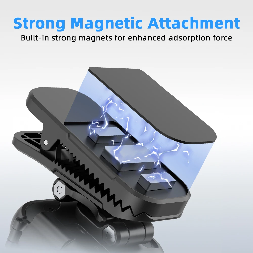 Flymile Magnetic Backpack Clip Holder for Insta360 GO Ultra Quick Release Anti-shake Clip Protective Cases