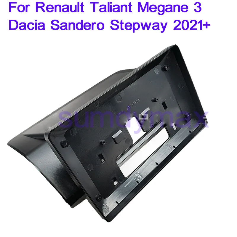 9 inch Car Radio Fascia For Renault Taliant Megane 3 Dacia Sandero Stepway 2021 2022 car panel Trim Dashboard