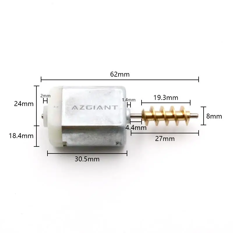 

Автомобильный Дверной замок AZGIANT, двигатель привода центральной двери для Fiat Palio, ford focus, wagon, Jaguar X-type MK3 280, двигатель постоянного тока