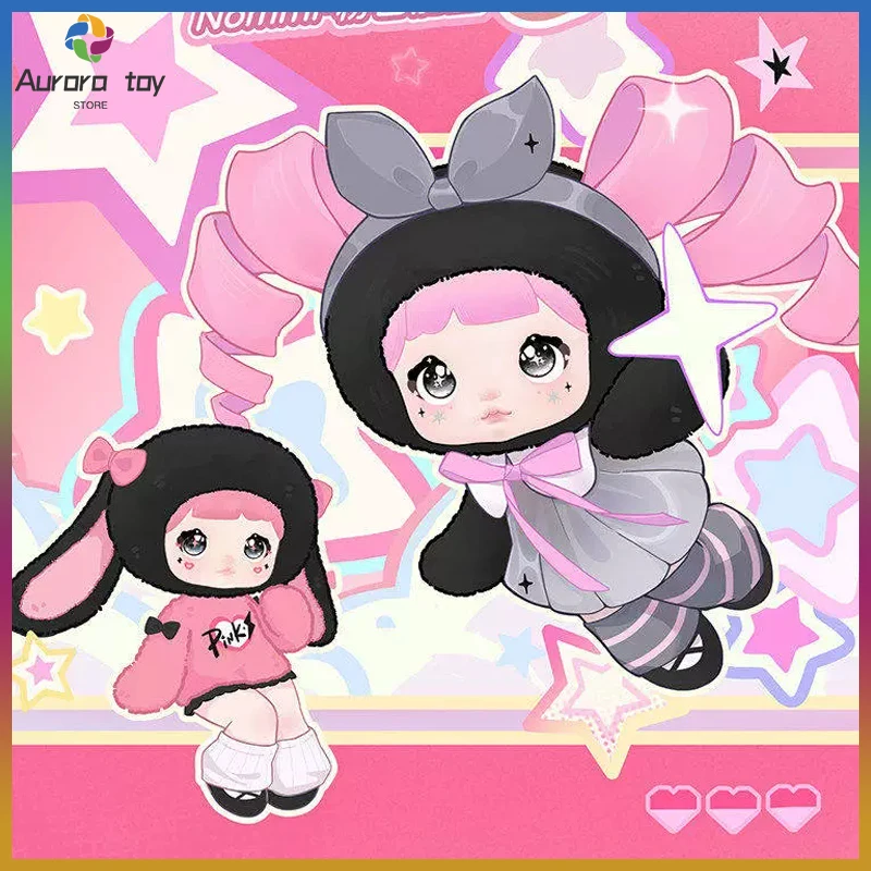 

Оригинальная виниловая фигурка Toptoy Nommi Nuommi Pink Energy Series в слепой коробке, милая модная игрушка, настольное украшение, подарки