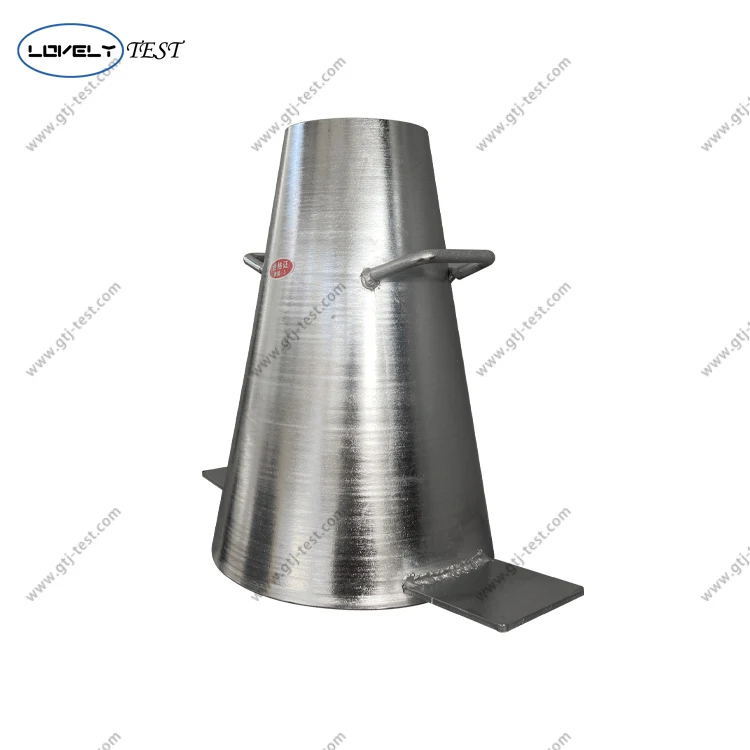 

New Concrete Testing Equipment for Seamless Welding Slump Testing