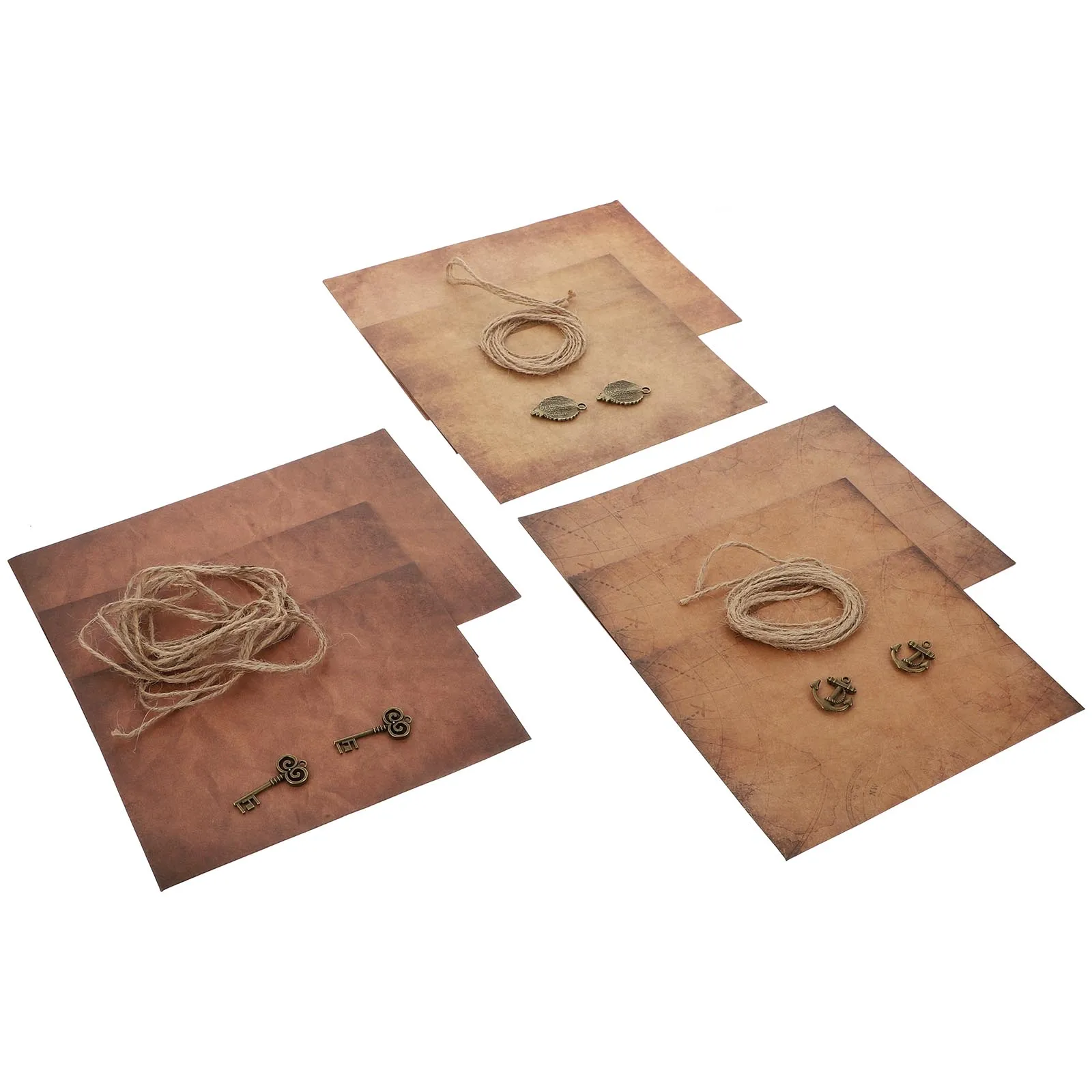 

Kraft Paper Letter Envelope Set 3 Sets Writing Stationery Vintage Postcard Retro Invitation Envelopes Paper Elegant