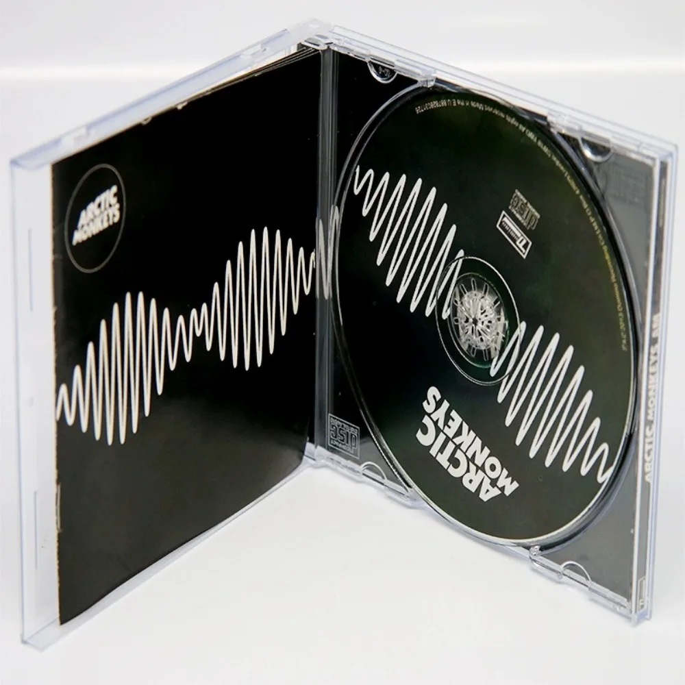 قرص مضغوط من ألبوم Arctic Monkeys AM + كتيب غنائي - مقابض إيندي روك المعتمدة بالنقش للتجميع والاستماع اليومي #4