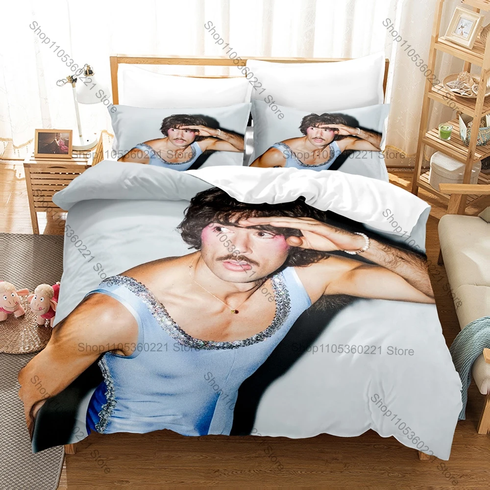 G-Go-Jo Duvet Cover + 2 Pillowcases Vintage Milkshake Soft Polyester Bedding Decor For Australian Eurovision Pop Music Bedroom