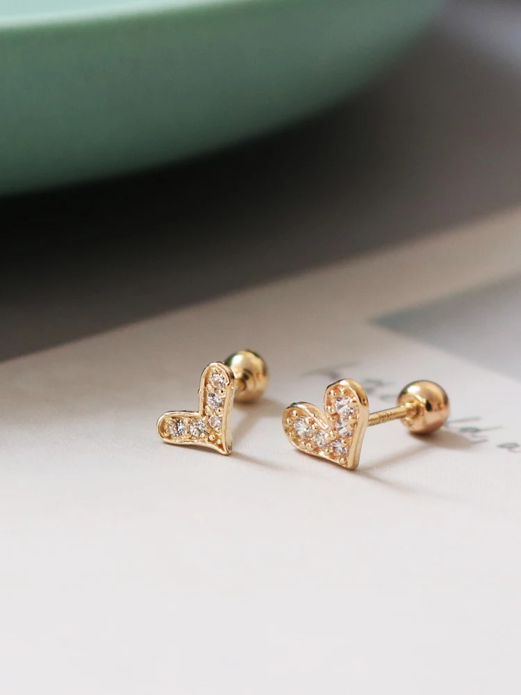 boucles-d'oreilles-en-or-pur-14-carats-pour-femme-elegantes-avec-zircon-en-forme-de-cœur-bijoux-en-or-en-forme-de-cœur-bleu-boucles-d'oreilles-clous-en-or