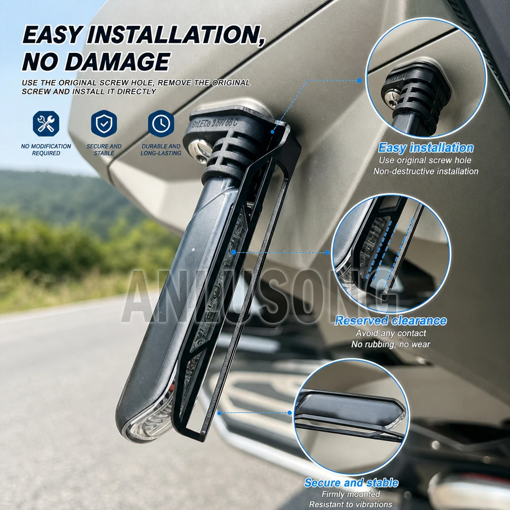2025 2026 2027 Motorcycle Accessories Protection Turn Signal Light Guard For ZONTES 703F 703R 703RR 703f 703r 703rr 501g 552g 36
