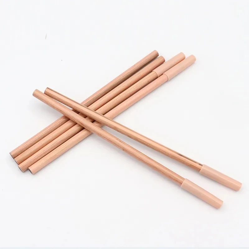 1pc Flat Headed Wooden Waterproof Eyebrow Pencil Art Tint Cosmetic Microblading Permanent Long Lasting Makeup Brow Pen Enhancers