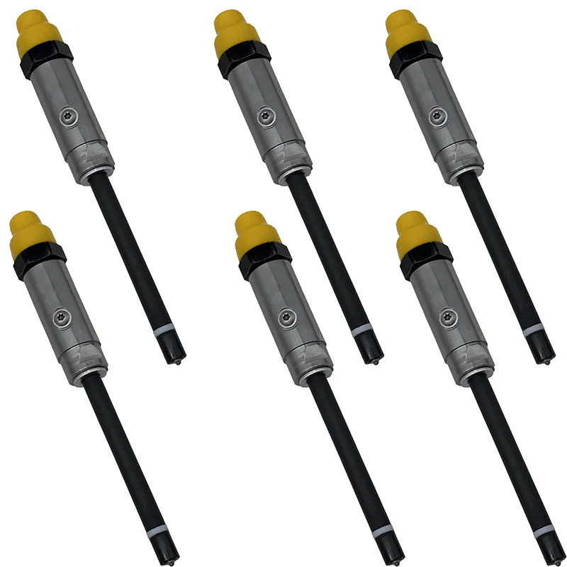 

6pcs Diesel Fuel Injector 7W7032 0R-1747 For Caterpillar 3406 3406B 3406C Engine 8A 8U 8SU 8 D8N 57H Tractor 578 Pipelayer