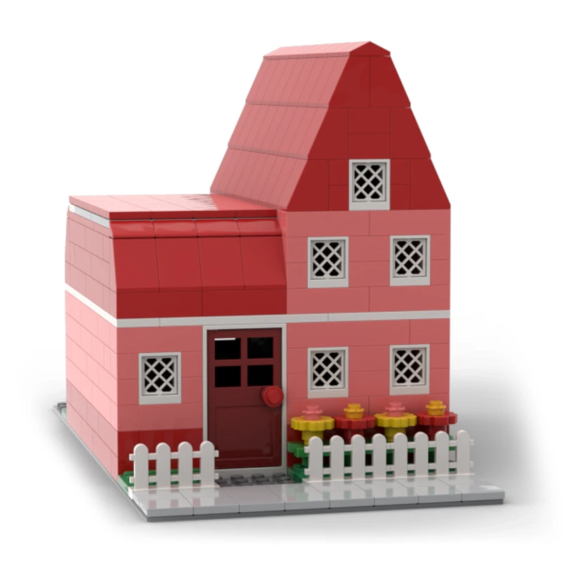 MOC-217506 Very Creative Houses NEW DIY Building Block Assembly  Colorful Dreamy City Architecture Children's Gifts TOYS 1590PCS