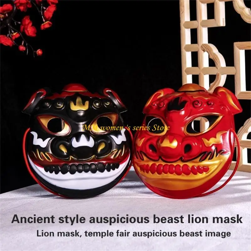 Q39C Hand Painted Mask Halloween Party Mask Masquerade Decoration Mask Halloween Costume Accessories for Men Women Cosplay