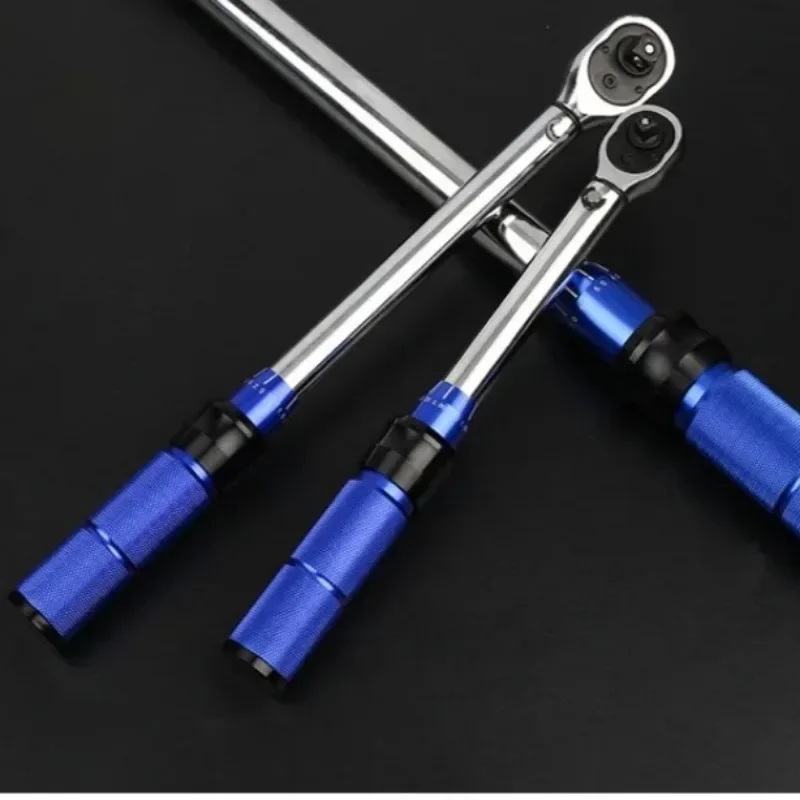 FUTE Preset Adjustable Torque Wrench Bidirectional Ratchet Non-slip Handle 1/2-3/8 Socket Professional Bicycle Automotive Tool