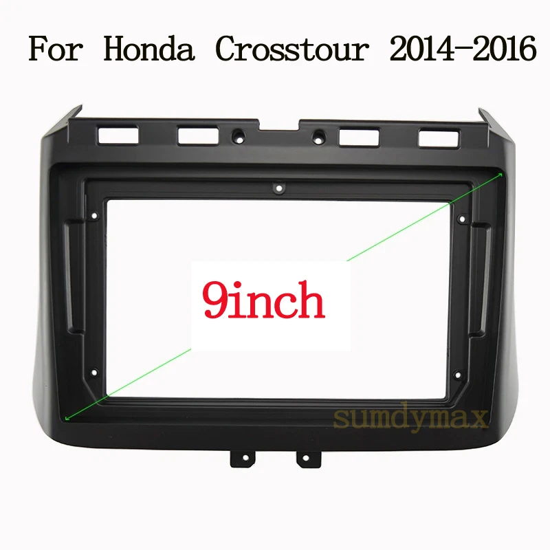 

9-дюймовый автомобильный радиоприемник, адаптер для фасции для Honda Crosstour 2014-2016, комплект панели приборной панели Android
