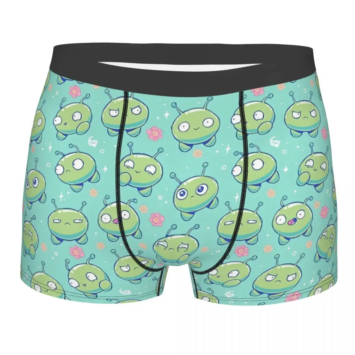 Mooncake Man's Boxer Briefs Underwear Alien Highly Breathable High Quality Sexy Shorts Gift Idea