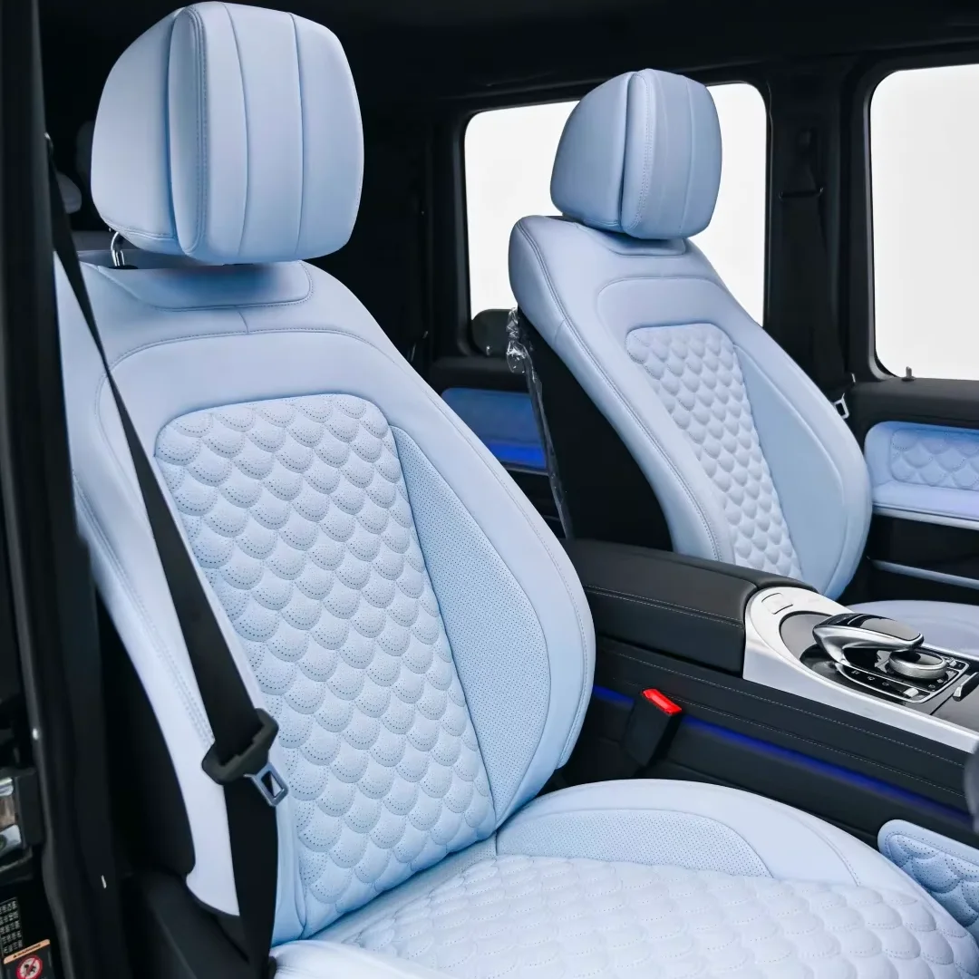2026 Newest Factory Color Customization Car Seat Cover Is Supported Upgraded for W463 G500 G800 G900 G63 G500