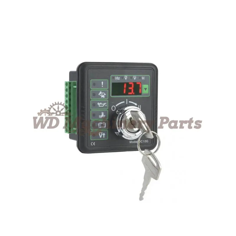 

DC10G Engine Manual Start Controller with Hz Volt Battery Voltage and Accumulation Time Display