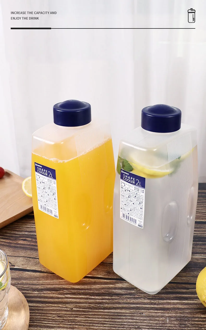 Thicken Refrigerator Cold Water Jug Plastic Water Pot With Faucet Large Capacity Lemonade Scented Tea Water Kettle