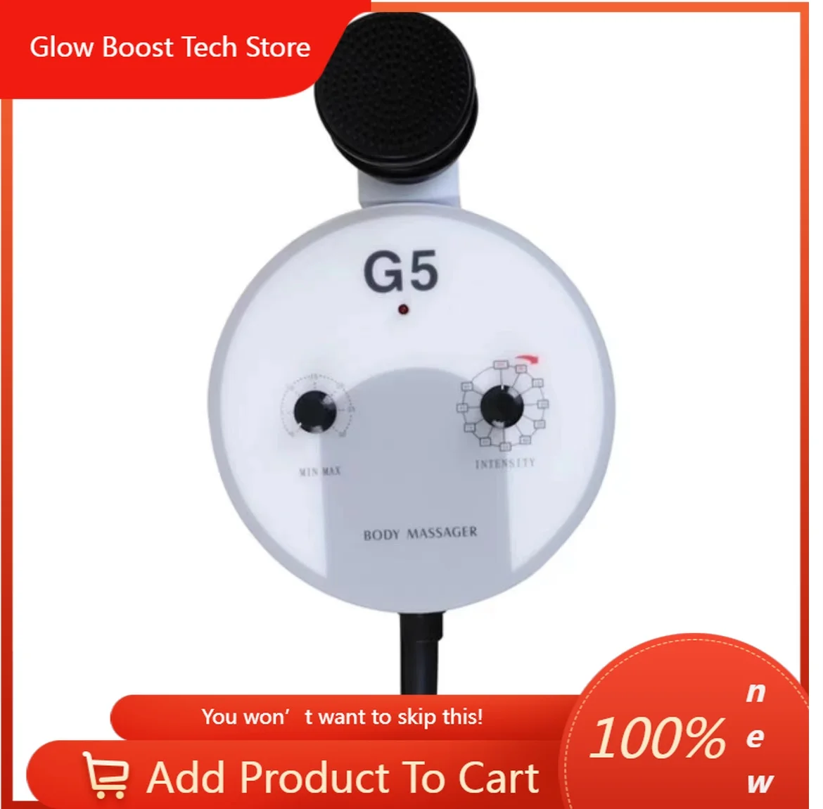 

NYG5 Vibration Massager Fitness Vibromasseur - Fast Slimming Cellulite Removal Body Shaping Physiotherapy Beauty Machine for Enh