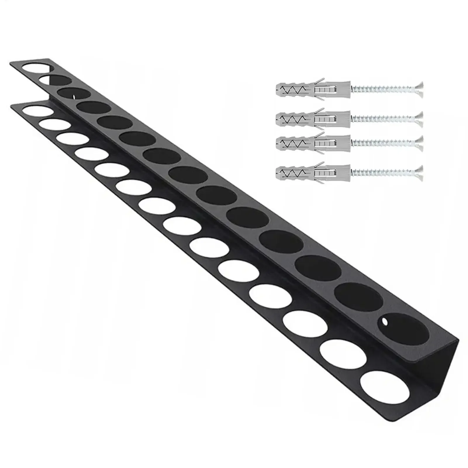Screwdriver Tool Organizer Holder Pliers Hammer Wrench Tools Holder Wall Mount Hand Tools Metal Storage Rack Shelf For Workshop
