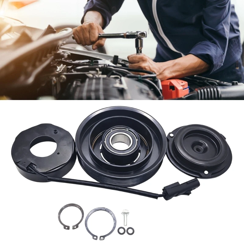 

Premium High Temp Copper Coil Auto High Speed Bearing Air Conditioner Compressor Climate Clutch for Automobile 2005-2015 X37F