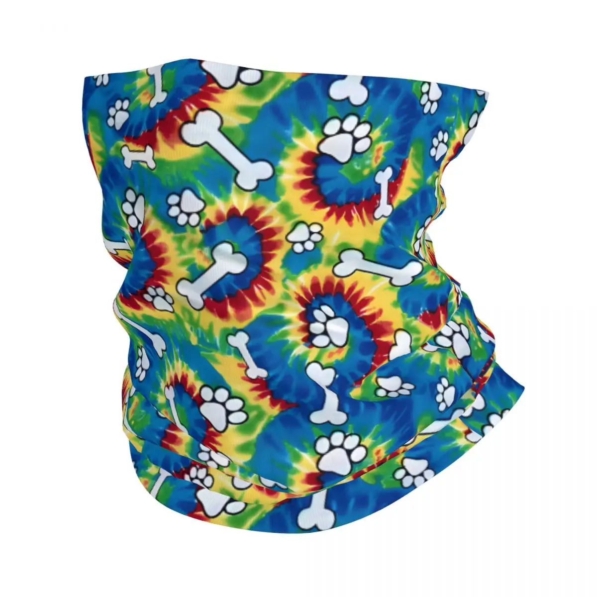 

Colorful Bones Thin Wrap Scarf Bandana Neck Gaiter Face Cover Headband