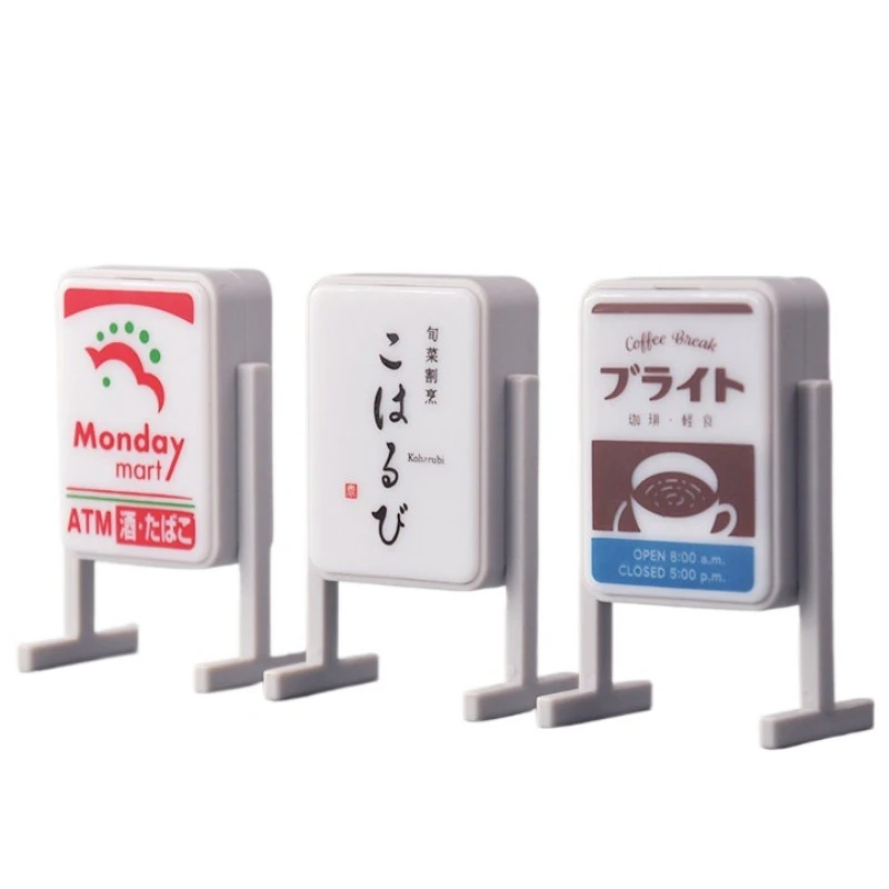 Japan 1/12 Toy Scene Accessories Japanese Restaurant Izakaya Lightbox Miniature Model Desk Ornament Yamada Bulk Cargo