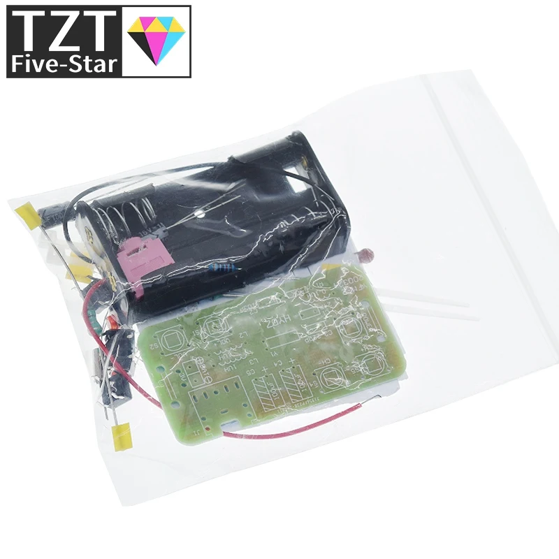76-108MHz FM Stereo Radio DIY Kit Wireless FM Receiver Module Frequency Modulation Electronics Soldering Practice Project image 2